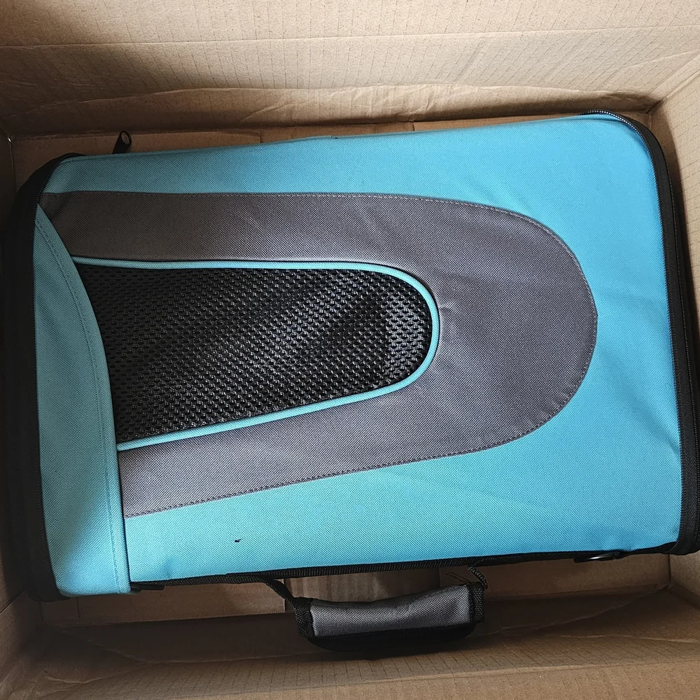 EliteField Blue and Gray Pet Carrier
